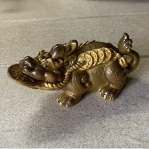 Чайная фигурка золотой Пияо. Photo 3